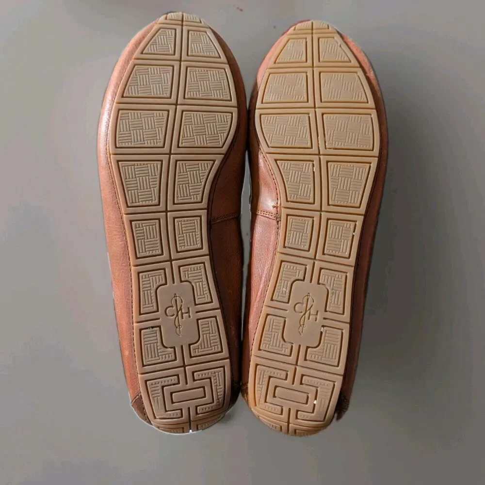 Cole Haan Men Somerset Link Bit Loafers British Tan Leather Drivers 10M C25979